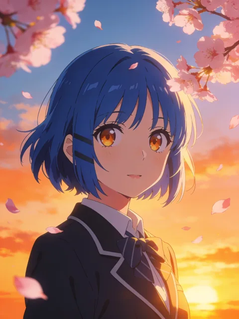 Anime gerado com IA
